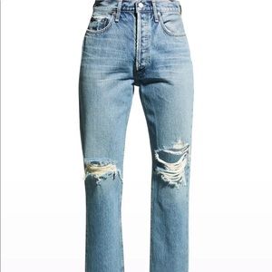 AGOLDE | NWT Lana crop jeans sz 26 mid-rise vintage straight “cornerstone” new